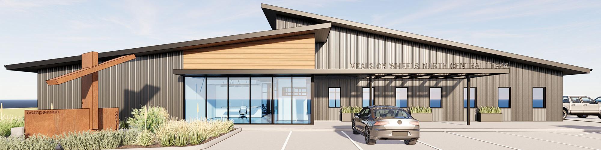 Admin Building Rendering